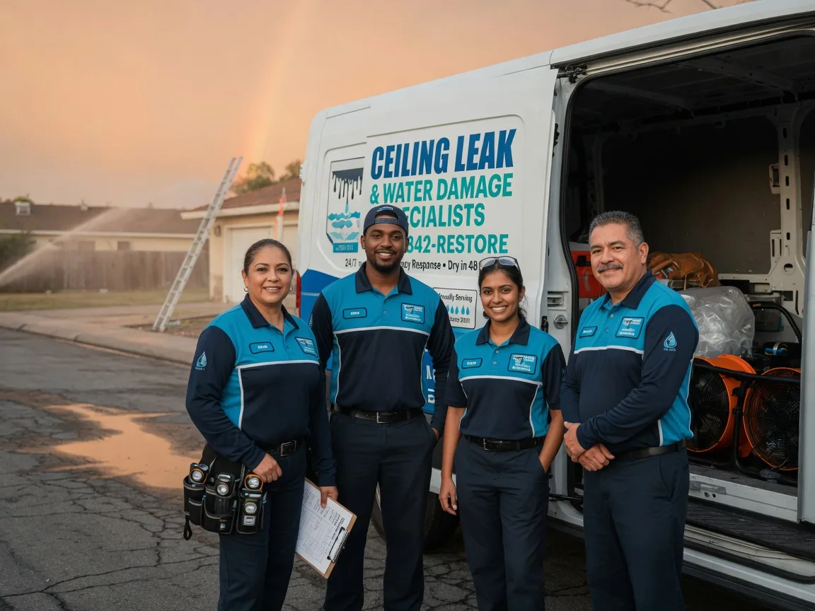 Ceiling Leak Cleanup company in Eau Claire, MI