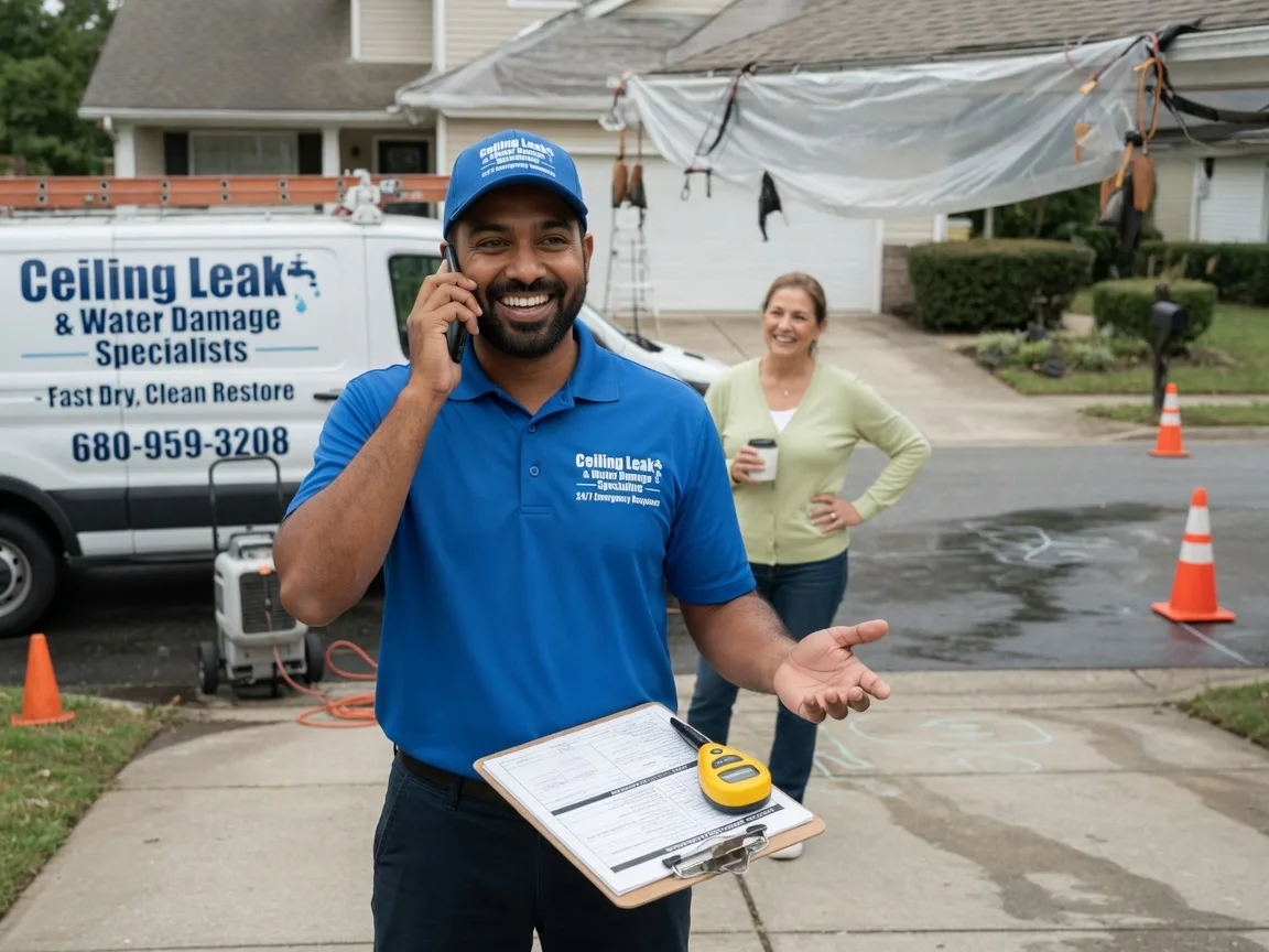 Ceiling Leak Cleanup Eau Claire, MI FAQs